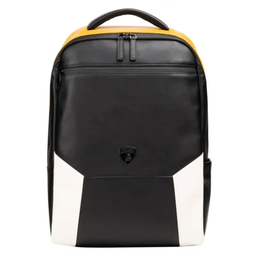 Automobili Lamborghini - Backpack - Black - Made in Italy - Luxury Exclusive Collection - Avvenice