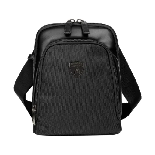 Automobili Lamborghini - Bodybag - Black - Made in Italy - Luxury Exclusive Collection - Avvenice