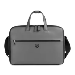 Automobili Lamborghini - Briefcase - Grey - Made in Italy - Luxury Exclusive Collection - Avvenice