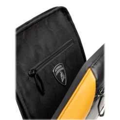 Automobili Lamborghini - Bodybag - Black- Made in Italy - Luxury Exclusive Collection - Avvenice
