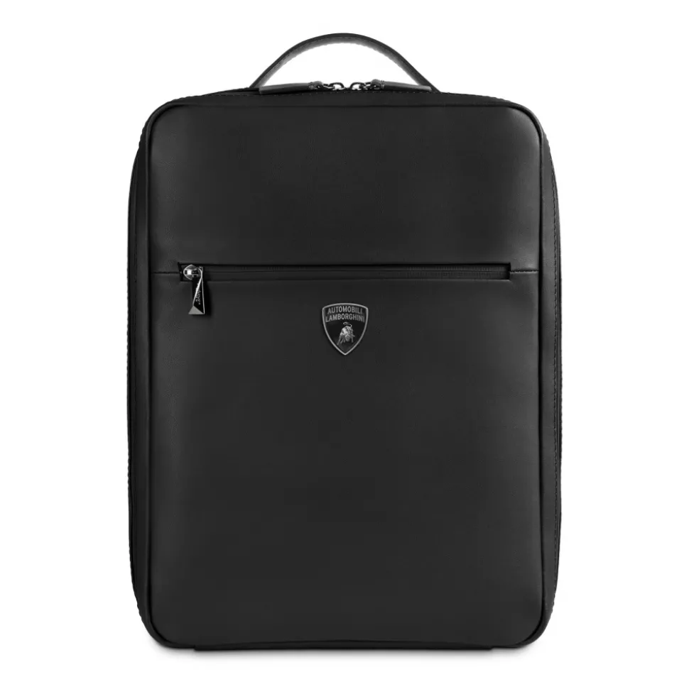 Automobili Lamborghini - Backpack - Black - Made in Italy - Luxury Exclusive Collection - Avvenice