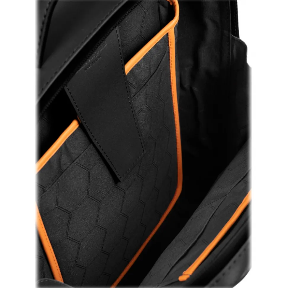 Automobili Lamborghini - Backpack - Black - Made in Italy - Luxury Exclusive Collection - Avvenice