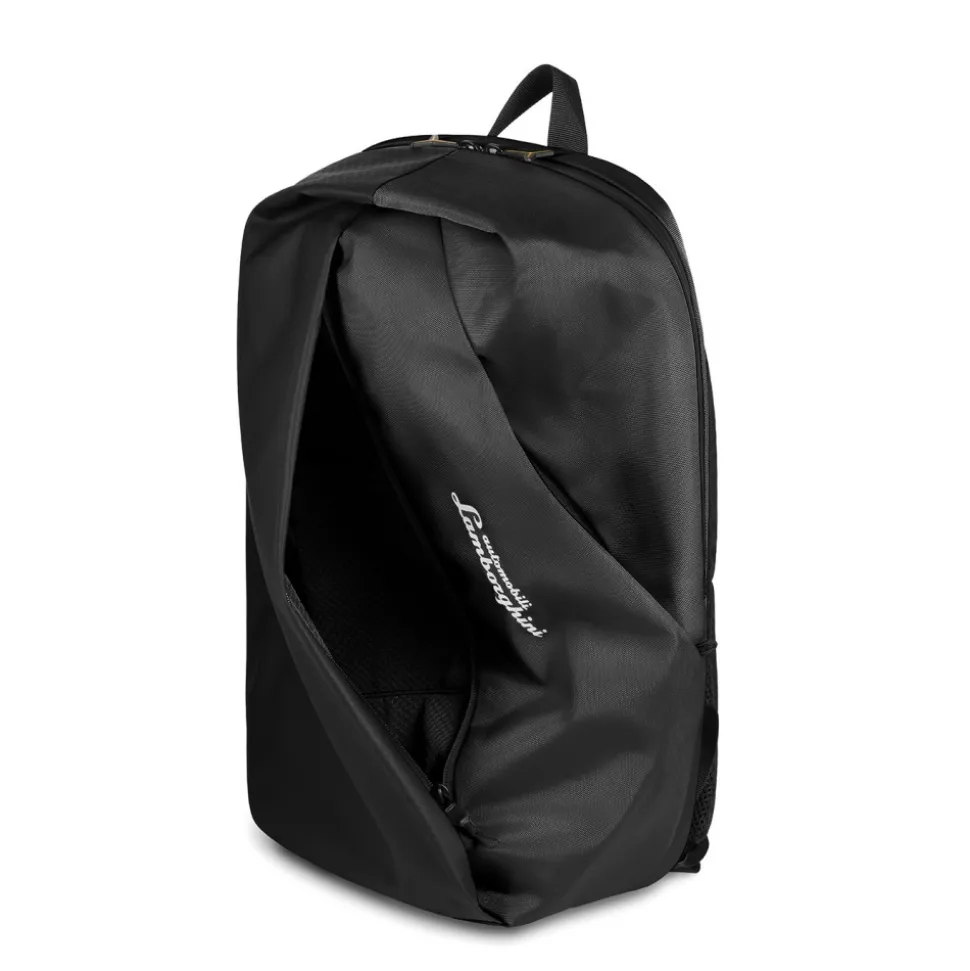 Automobili Lamborghini - Backpack - Black - Made in Italy - Luxury Exclusive Collection - Avvenice