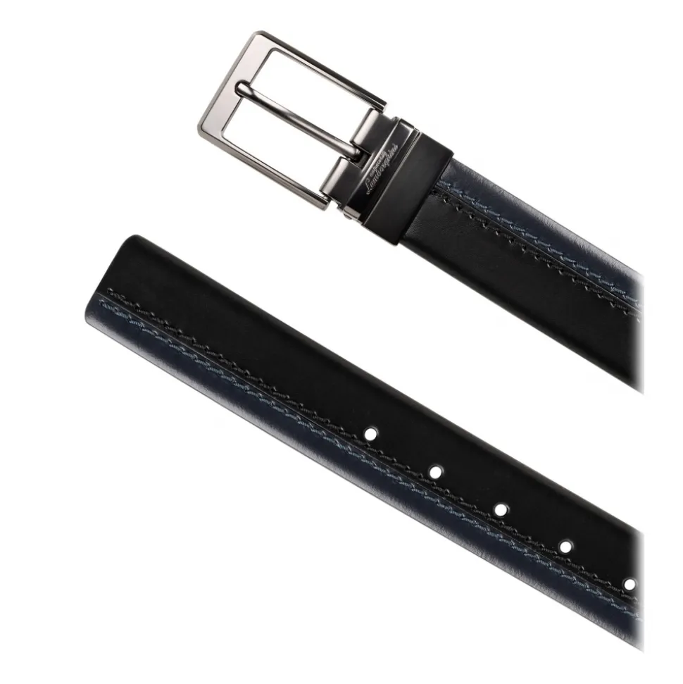 Automobili Lamborghini - Belt - Black - Made in Italy - Luxury Exclusive Collection - Avvenice