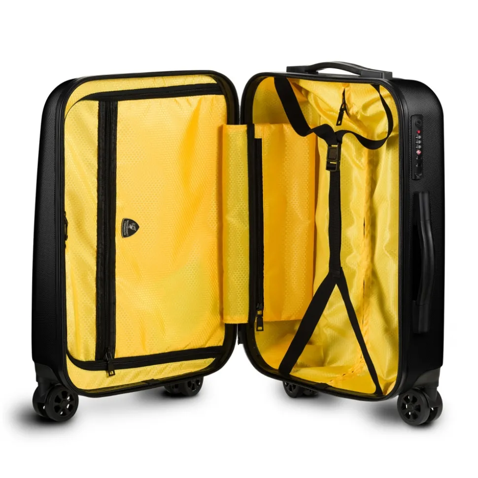 Automobili Lamborghini - Trolley - Black - Made in Italy - Luxury Exclusive Collection - Avvenice