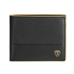 Automobili Lamborghini - Wallet - Black - Made in Italy - Luxury Exclusive Collection - Avvenice