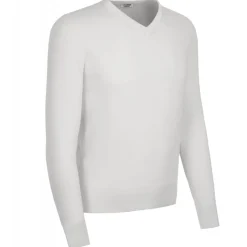Avvenice - Athus - Man Loro Piana Cashmere V-Neck Sweater - White - Knitwear - Luxury Exclusive Collection - Avvenice