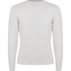 Avvenice - Athus - Man Loro Piana Cashmere Crew Neck Sweater - White - Knitwear - Luxury Exclusive Collection - Avvenice