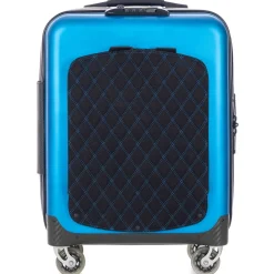 Avvenice - Aura - Aluminum and Carbon Fiber Trolley - Light Blue - Handmade in Italy - Exclusive Luxury Collection - Avvenice