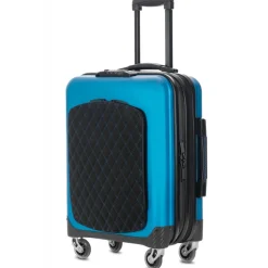 Avvenice - Aura - Aluminum and Carbon Fiber Trolley - Light Blue - Handmade in Italy - Exclusive Luxury Collection - Avvenice