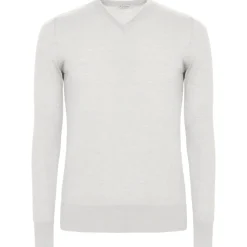 Avvenice - Finis - Man Loro Piana Extrafine Cashmere V-Neck Sweater - White - Knitwear - Luxury Exclusive Collection - Avvenice