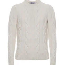 Avvenice - Heaven - Man Loro Piana Cashmere Sweater - White - Knitwear - Luxury Exclusive Collection - Avvenice