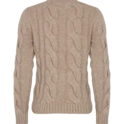 Avvenice - Heaven - Woman Loro Piana Cashmere Sweater - Tundra - Knitwear - Luxury Exclusive Collection - Avvenice