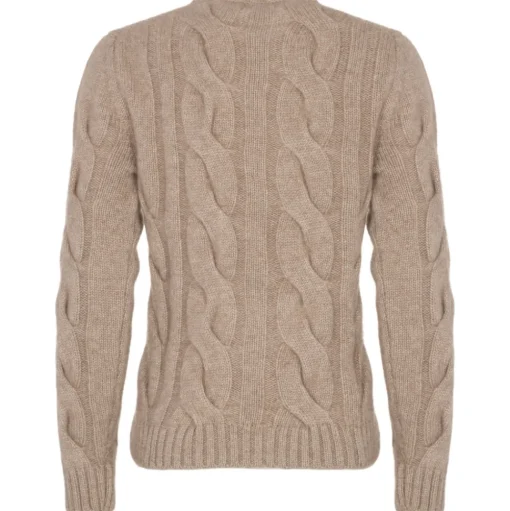 Avvenice - Heaven - Woman Loro Piana Cashmere Sweater - Tundra - Knitwear - Luxury Exclusive Collection - Avvenice