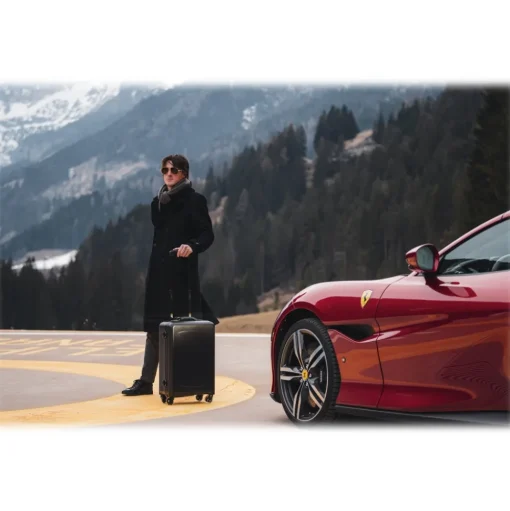 Avvenice - Horizon M - Carbon Fiber Trolley - Black - Handmade in Italy - Exclusive Luxury Collection - Avvenice