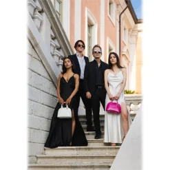 Avvenice - Imperium - Crocodile Bag - Pearly White - Handmade in Italy - Exclusive Luxury Collection - Avvenice