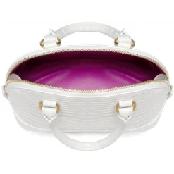 Avvenice - Imperium - Crocodile Bag - Pearly White - Handmade in Italy - Exclusive Luxury Collection - Avvenice