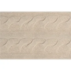 Avvenice - Loro Piana Cashmere Braided Cushion - Cream - Home - Luxury Exclusive Collection - Avvenice