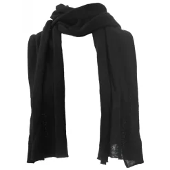 Avvenice - Precious Cashmere Scarf - Pashmina - Black - Handmade in Italy - Exclusive Luxury Collection - Avvenice