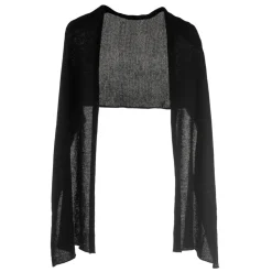 Avvenice - Precious Cashmere Scarf - Pashmina - Black - Handmade in Italy - Exclusive Luxury Collection - Avvenice