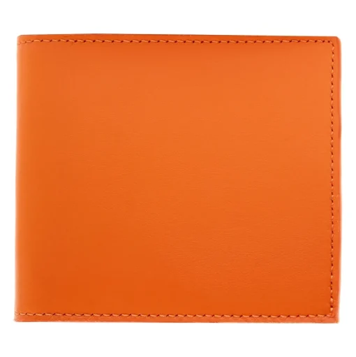 Avvenice - Premium Leather Wallet - Orange - Handmade in Italy - Exclusive Luxury Collection - Avvenice