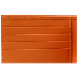 Avvenice - Premium Leather Wallet - Orange - Handmade in Italy - Exclusive Luxury Collection - Avvenice
