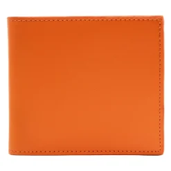 Avvenice - Premium Leather Wallet - Orange Fuchsia - Handmade in Italy - Exclusive Luxury Collection - Avvenice