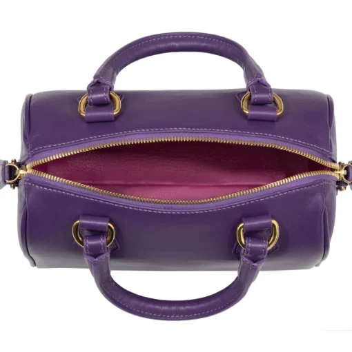 Avvenice - Thesaura - Premium Leather Bag - Purple - Handmade in Italy - Exclusive Luxury Collection - Avvenice