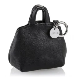 B Wilde Collection - Mini Dog Bag Dispenser - Laminated Graphite - Wilde Collection - Leather Dispenser - High Quality Luxury - Avvenice
