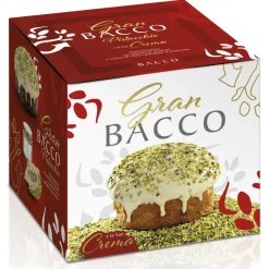 Bacco - Tipicità al Pistacchio - Gran Bacco with Pistachio Chocolate + Cream - Artisan Panettone - 800 g + 200 g - Avvenice