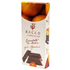 Bacco - Tipicità al Pistacchio - Chocolate of Modica - Citrus - Artisan Chocolate - 100 g - Avvenice