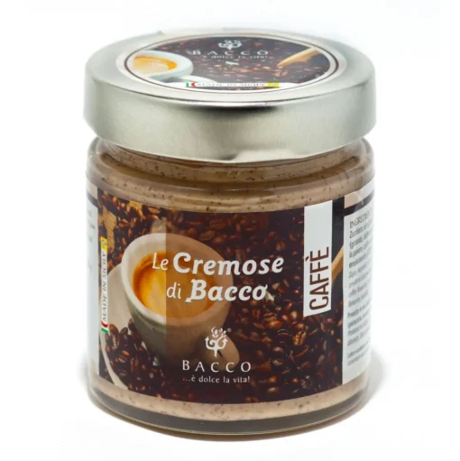 Bacco - Tipicità al Pistacchio - Le Cremose di Bacco - Coffee - Artisan Spreadable Creams - 190 g - Avvenice
