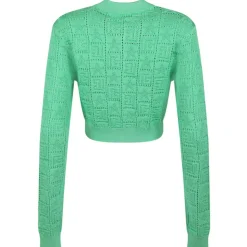Balmain - Cardigan - Light Green - Balmain Exclusive Luxury Collection - Avvenice