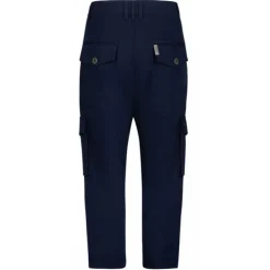 Balmain - Cotton Cargo Trousers - Navy Blue - Balmain Exclusive Luxury Collection - Avvenice