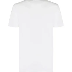 Balmain - Cotton Logo Print T-Shirt - White Black - Balmain Exclusive Luxury Collection - Avvenice