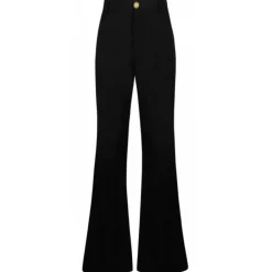Balmain - Crepe Trousers - Black - Balmain Exclusive Luxury Collection - Avvenice