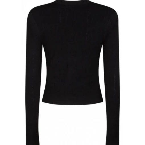 Balmain - Cropped Cardigan - Black - Balmain Exclusive Luxury Collection - Avvenice