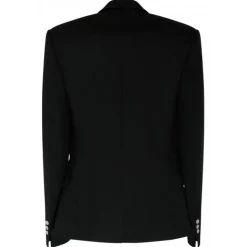 Balmain - Double-Breasted Blazer - Black - Balmain Exclusive Luxury Collection - Avvenice