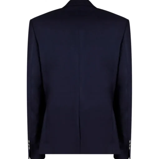 Balmain - Embossed Buttons Blazer - Blue - Balmain Exclusive Luxury Collection - Avvenice
