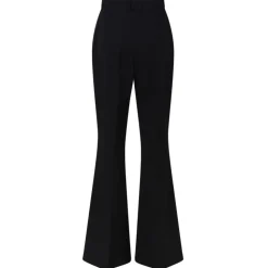 Balmain - Flared Trousers - Black - Balmain Exclusive Luxury Collection - Avvenice