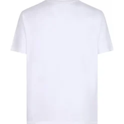 Balmain - Flocked Coin T-Shirt - White - Balmain Exclusive Luxury Collection - Avvenice