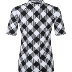 Balmain - Gingham T-Shirt - Black White - Balmain Exclusive Luxury Collection - Avvenice