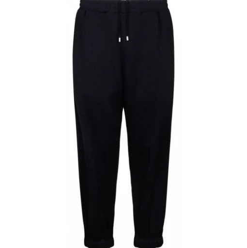 Balmain - Jogger Style Trousers - Marine Blue - Balmain Exclusive Luxury Collection - Avvenice