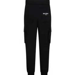 Balmain - Jogging Bottoms - Black - Balmain Exclusive Luxury Collection - Avvenice