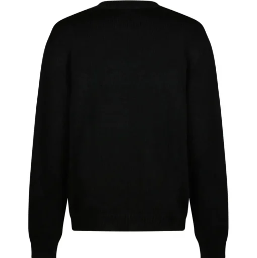 Balmain - Knitted Construction Jumper - Black - Balmain Exclusive Luxury Collection - Avvenice