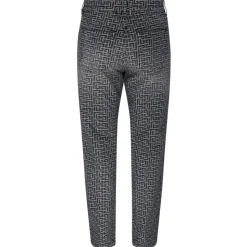Balmain - Monogram Jacquard Jeans - Black White - Balmain Exclusive Luxury Collection - Avvenice