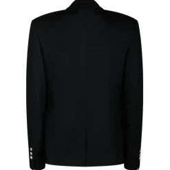 Balmain - Open Front Blazer Jacket - Black - Balmain Exclusive Luxury Collection - Avvenice