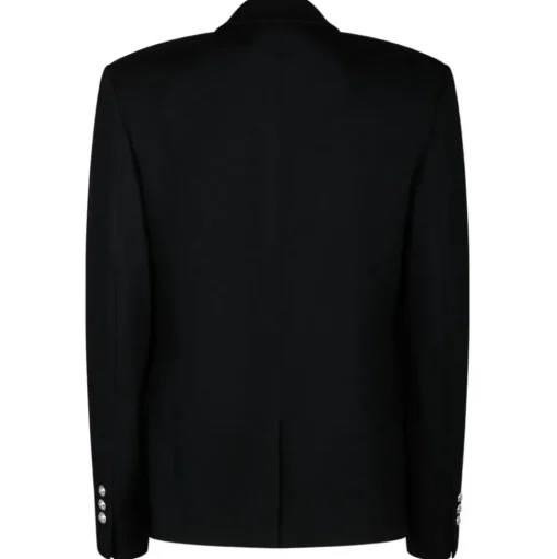 Balmain - Open Front Blazer Jacket - Black - Balmain Exclusive Luxury Collection - Avvenice