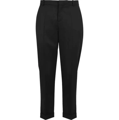 Balmain - Pants Man Tail Fit - Black - Balmain Exclusive Luxury Collection - Avvenice