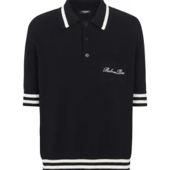 Balmain - Polo Shirt - Black - Balmain Exclusive Luxury Collection - Avvenice